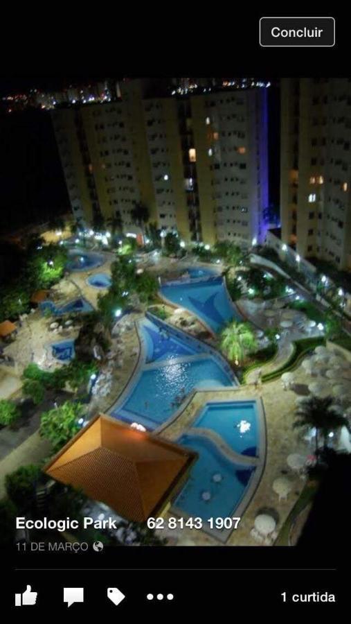 Ecologic Park Ap 2 Quartos Para 7 Pessoas 1Park Aquatico 10 Piscinas Termais Caldas Novas Luaran gambar